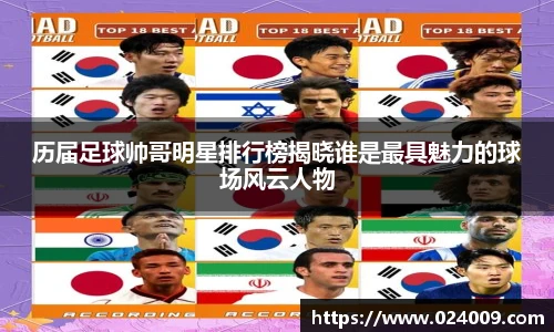 历届足球帅哥明星排行榜揭晓谁是最具魅力的球场风云人物