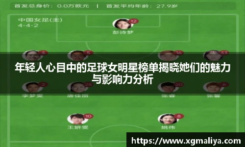 年轻人心目中的足球女明星榜单揭晓她们的魅力与影响力分析